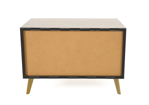 Nova Domus Velondra Modern Eucalypto & Marble 4 Piece Bedroom Set Model VGACVELONDRA-BED-4PCSET