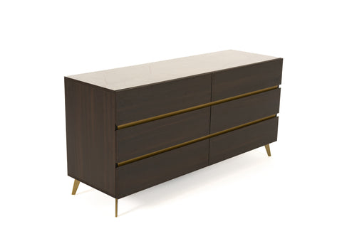 Nova Domus Velondra Modern Eucalypto & Marble Dresser Model VGACVELONDRA-DRS