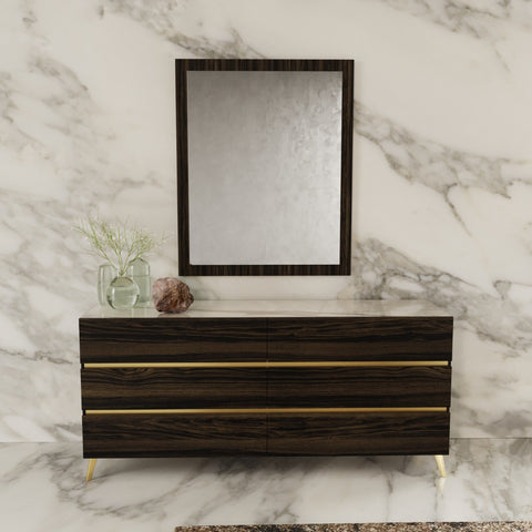 Nova Domus Velondra Modern Eucalypto & Marble Dresser Model VGACVELONDRA-DRS