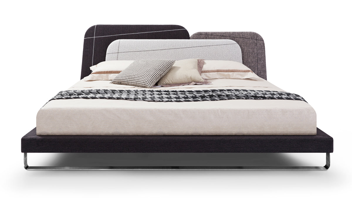 Queen Nova Domus Cosmo Modern Fabric Bed Model VGWC-COSMO-BED-Q