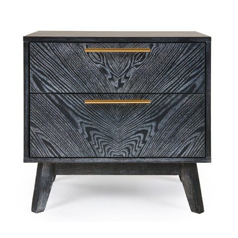 Modrest Diana Modern Grey Ash Nightstand Model VGMABR-132-NS