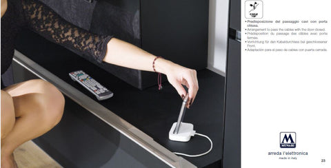 Vr4 Verona Tv Entertainment System Made In Italy Model VGMUVR4-ANM