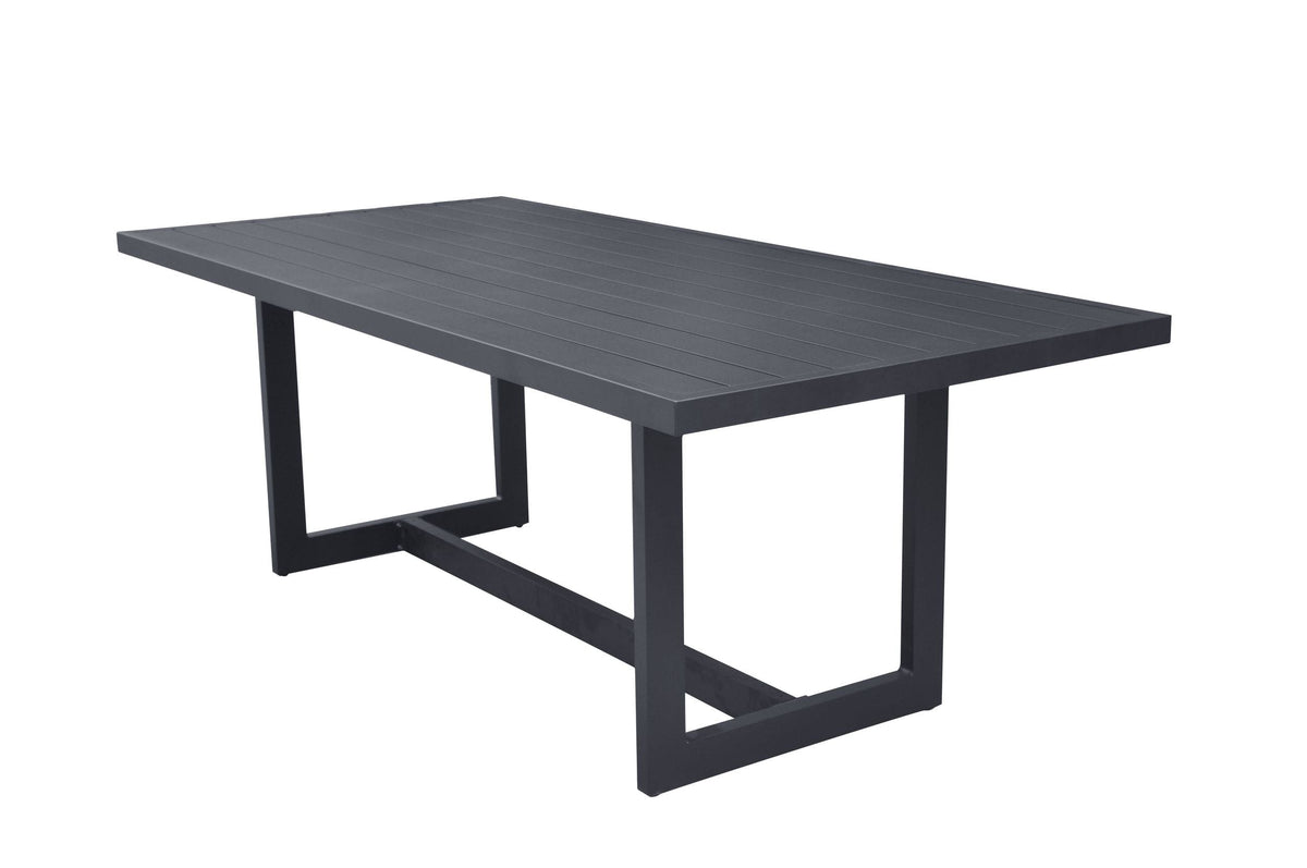 Renava Wake Modern Dark Charcoal Outdoor Dining Table Model VGGEMONTALK-CH-GRY-2