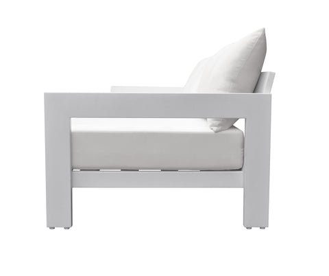 Divani Casa Wake Modern White Outdoor Lounge Chair By VIG Furniture