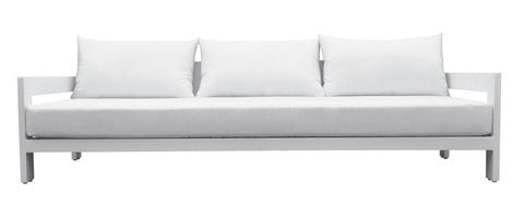 Divani Casa Wake Modern White Outdoor Sofa By VIG Furniture