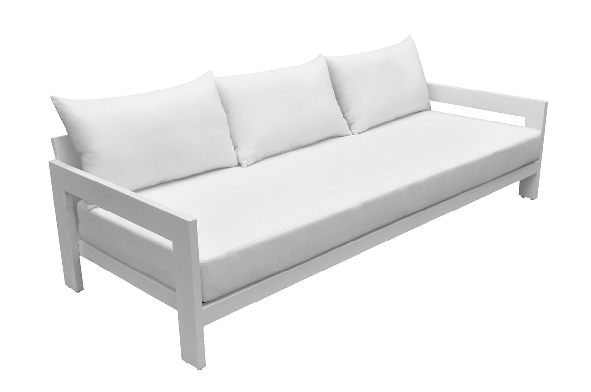 Renava Wake Modern White Outdoor Sofa Model VGGEMONTALK-WHT-S