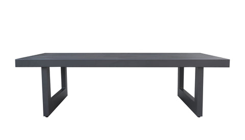 Divani Casa Wake Modern Charcoal Outdoor Coffee Table By VIG Furniture