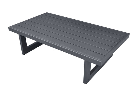 Divani Casa Wake Modern Charcoal Outdoor Coffee Table By VIG Furniture