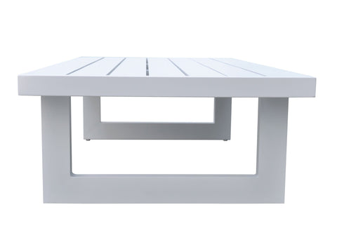 Divani Casa Wake Modern White Outdoor Coffee Table By VIG Furniture