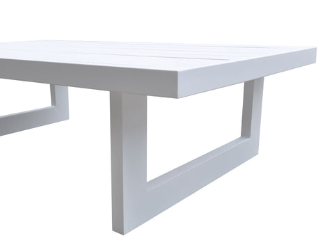 Divani Casa Wake Modern White Outdoor Coffee Table By VIG Furniture