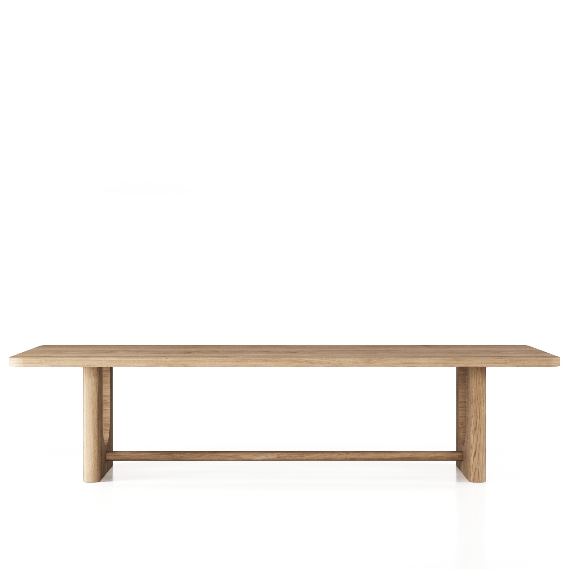 Modrest Walz Modern Natural Oak Rectangular Dining Table  Model VGME-WALZ-DT