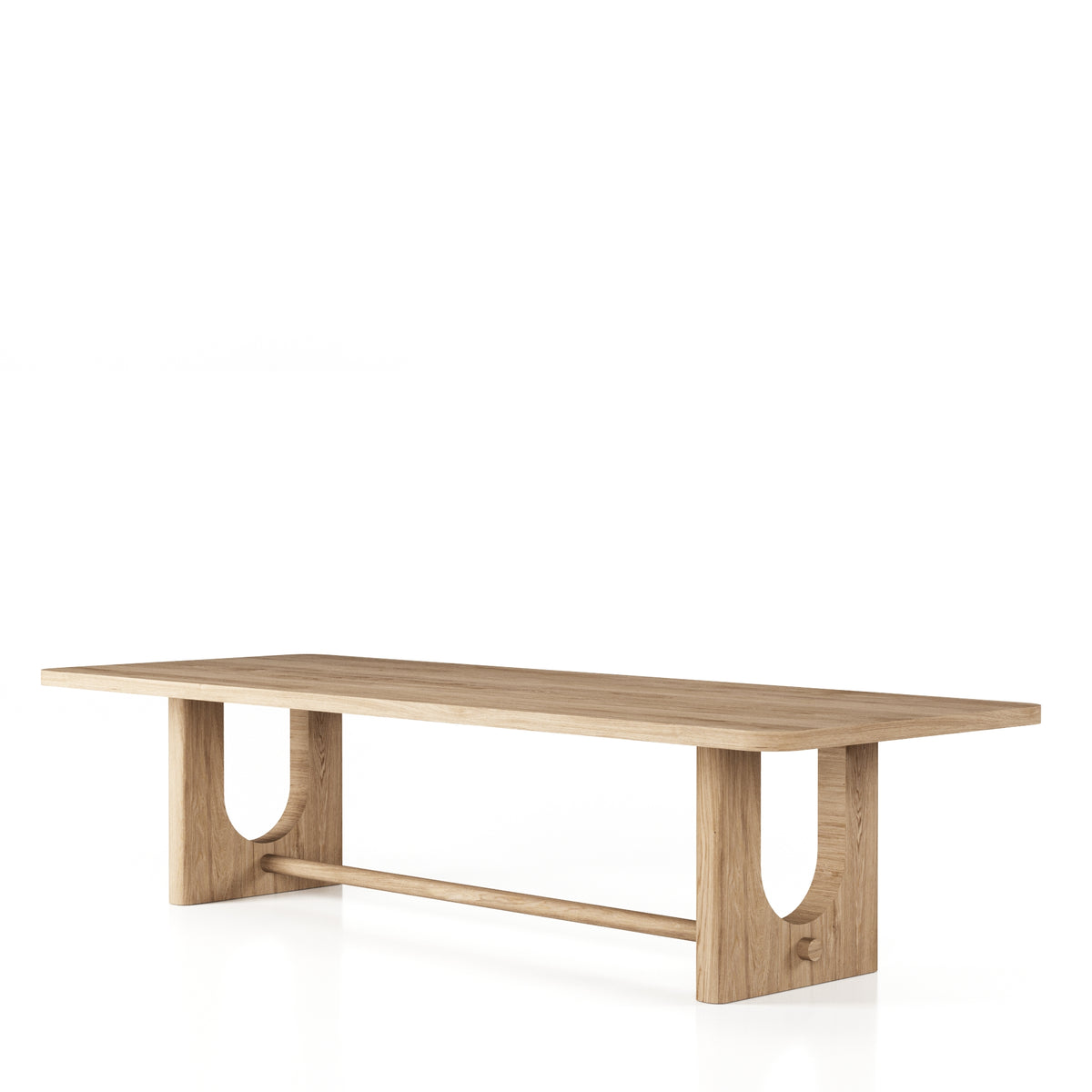 Modrest Walz Modern Natural Oak Rectangular Dining Table  Model VGME-WALZ-DT