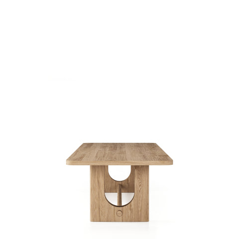 Modrest Walz Modern Natural Oak Rectangular Dining Table  Model VGME-WALZ-DT