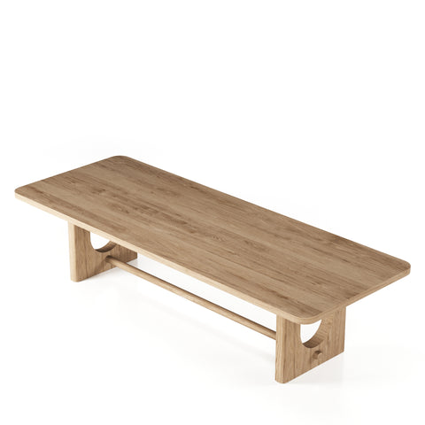 Modrest Walz Modern Natural Oak Rectangular Dining Table  Model VGME-WALZ-DT