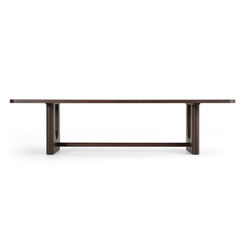 Modrest Walz Modern Brown Oak Rectangular Dining Table Model VGME-WALZ-BRN-DT
