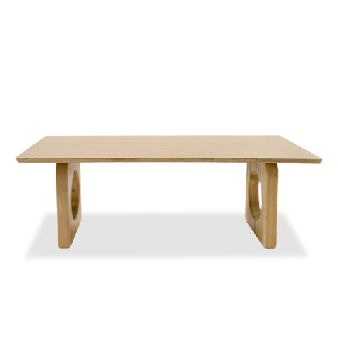 Modrest Washington Modern Natural Oak Rectangular Dining Table Model VGME121257-DT