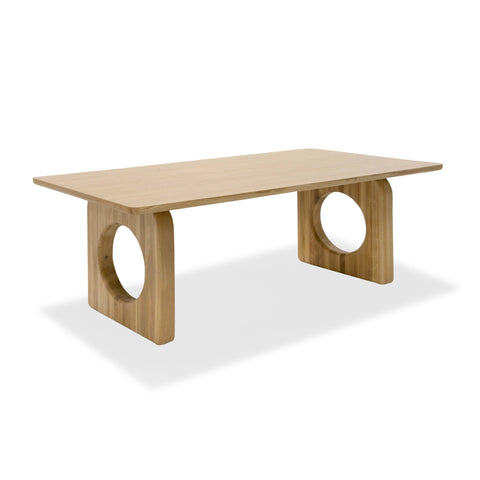 Modrest Washington Modern Natural Oak Rectangular Dining Table Model VGME121257-DT