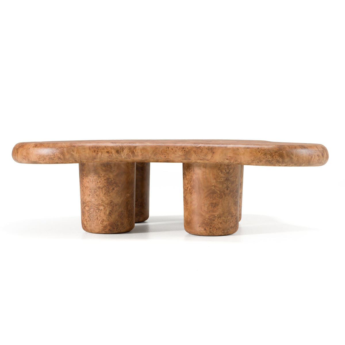 Modrest Weskan Modern Faux Burl Coffee Table Model VGVC-CT25098