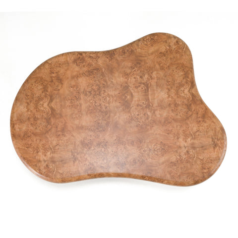 Modrest Weskan Modern Faux Burl Coffee Table Model VGVC-CT25098