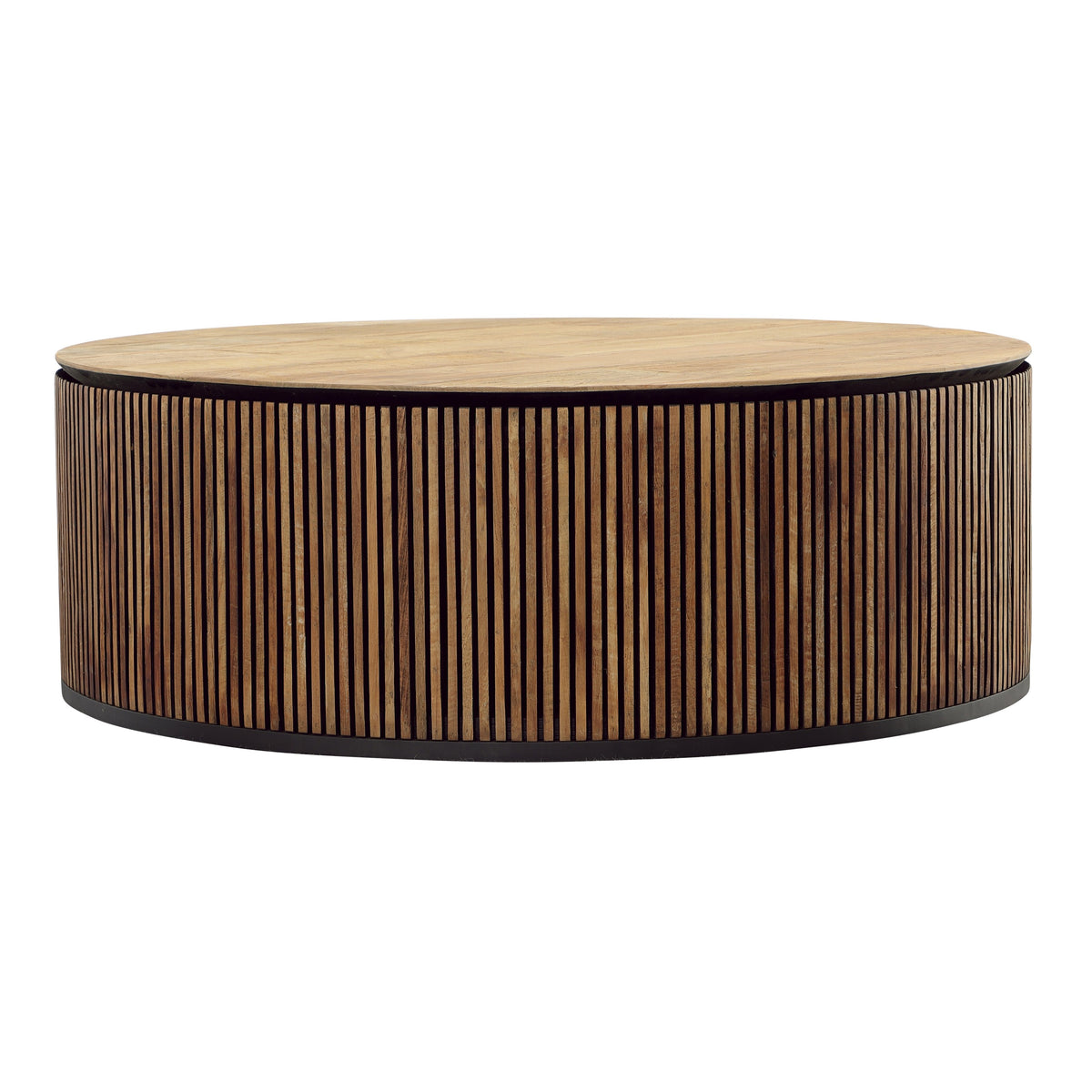 Dabney Natural and Black Coffee Table
