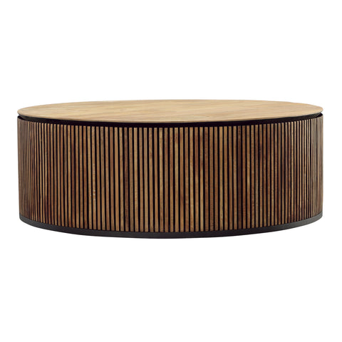 Dabney Natural and Black Coffee Table