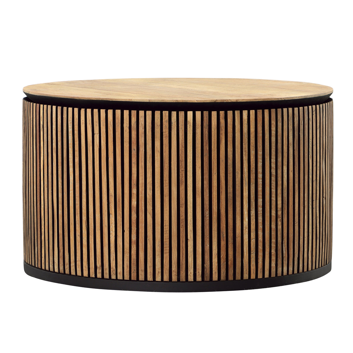 Dabney Natural and Black Coffee Table
