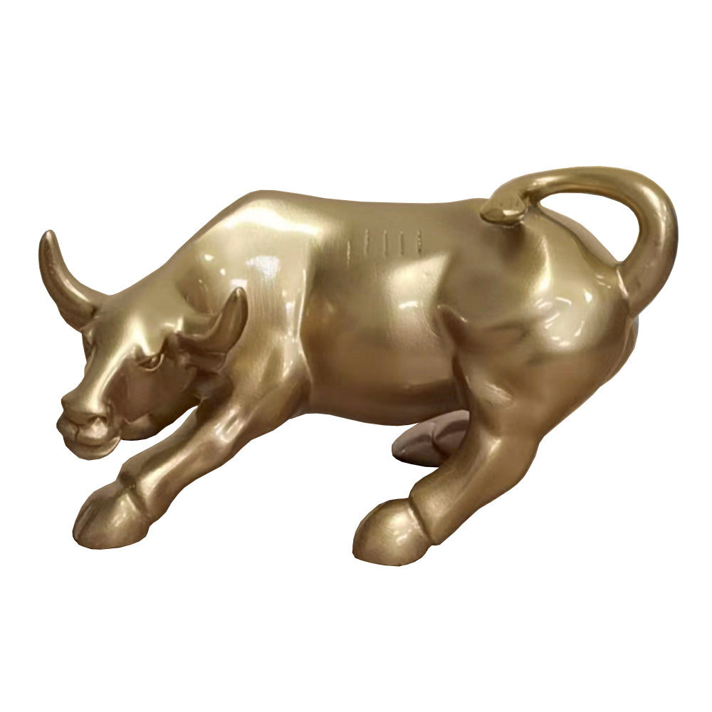 Modrest Bull Modern Gold Sculpture Model VGTH-235333