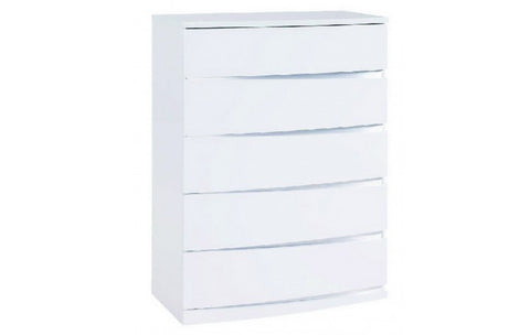 Wynn High Gloss White ChestModel:  WYNN-CHS-WHITE