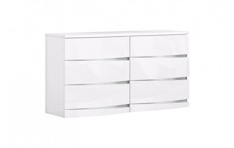 Wynn High Gloss White DresserModel:  WYNN-DRS-WHITE