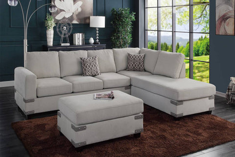 3 Piece Sectional Set Model F8805 By Poundex Furniture