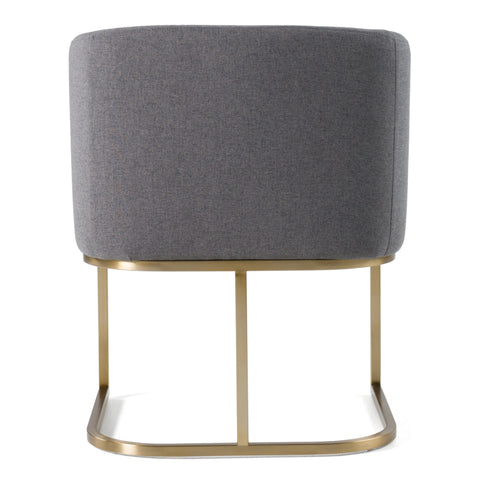 Modrest Yukon Modern Dark Grey Fabric Dining Chair Model VGVCB8362-DKGRY-DC
