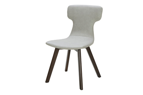 Zach Modern Grey Eco Leather Dining Chair (Set Of 2) Model VGKKY1258B-LTGRY