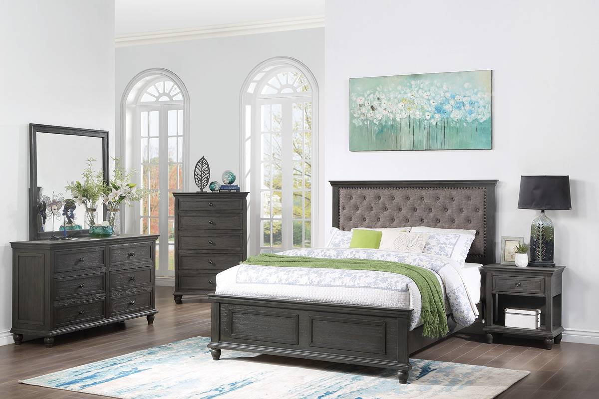 California King Bed Model F9564Ck By Poundex Furniture